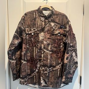 Men’s Columbia PFG super Bahama II fishing shirt